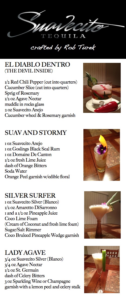 Rob Turek's Suavecito Cocktails